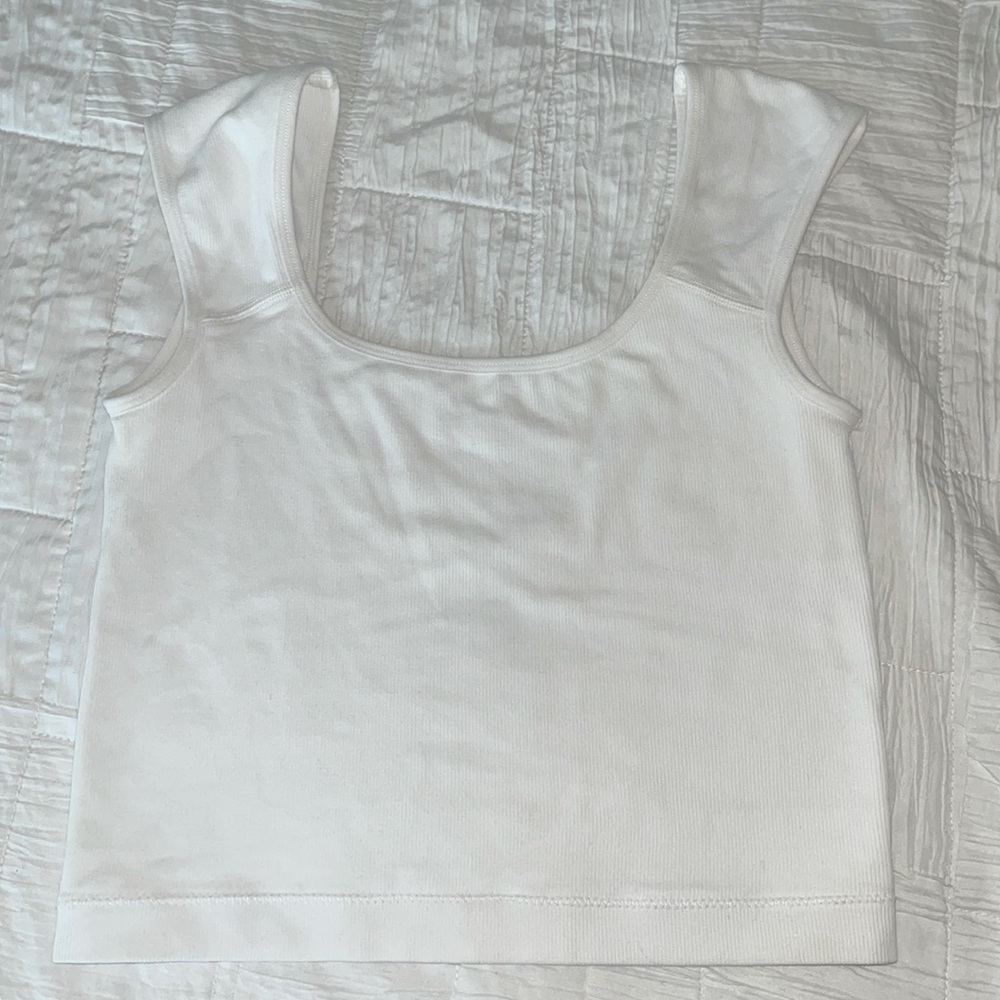 Garage Seamless square neck tee